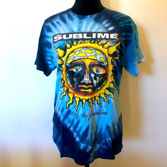 sublime tie dye shirt